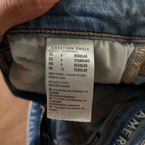 American Eagle Outfitters Light Blue Skinny Jeans